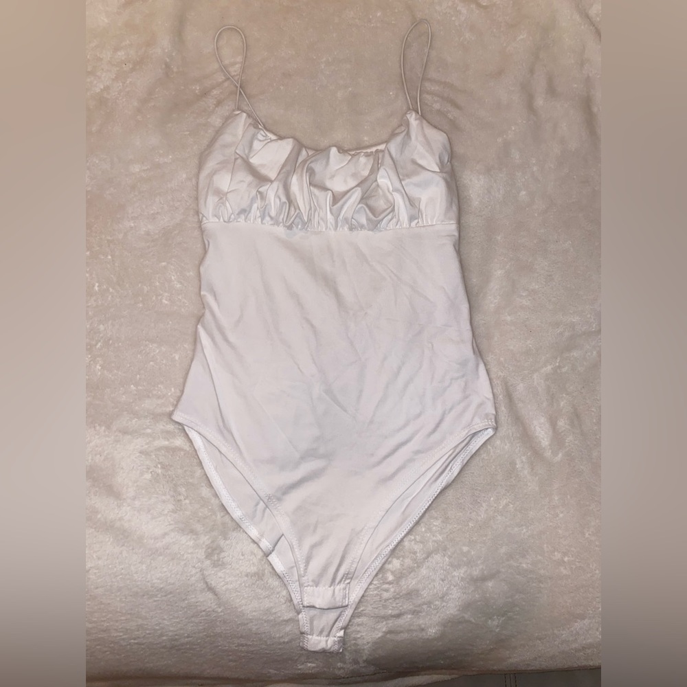 WHITE TANK TOP BODYSUIT